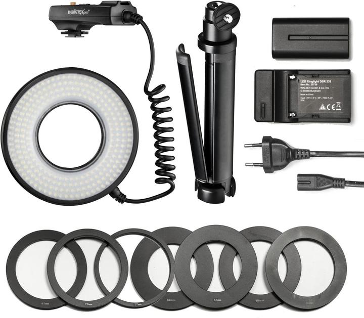 Actual product image Walimex pro Pro Macro LED Ringlight DSR 232 Set (Ring light)