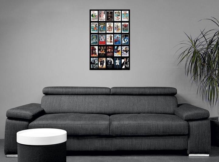 Image du produit James Bond Poster 25 Films (91,5 x 61 cm)