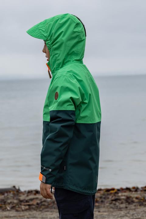 Image du produit Rukka Veste de pluie pour enfants Puck peacock (128)