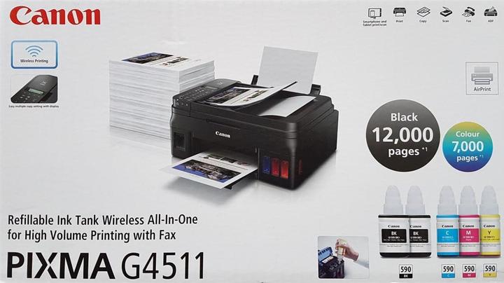 Produktbild Canon PIXMA G4511 Megatank (Tintentank, Farbe)
