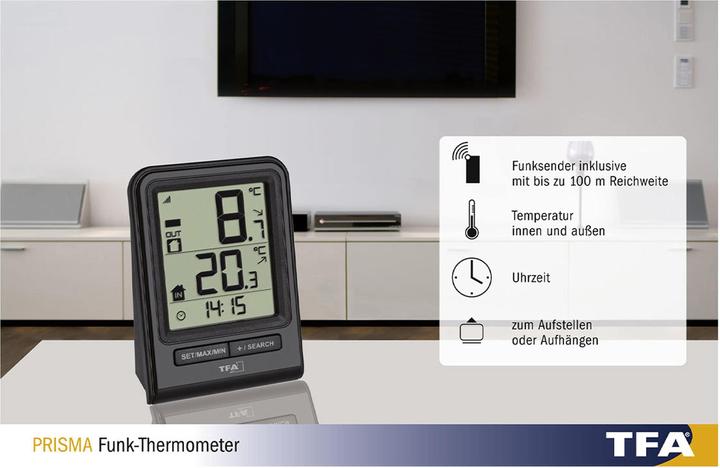 Image du produit TFA Thermomètre sans fil