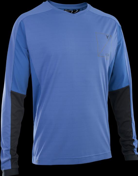 Produktbild ION Bike Jersey Traze Amp LS AFT men - pacific-blue (W52/L30)