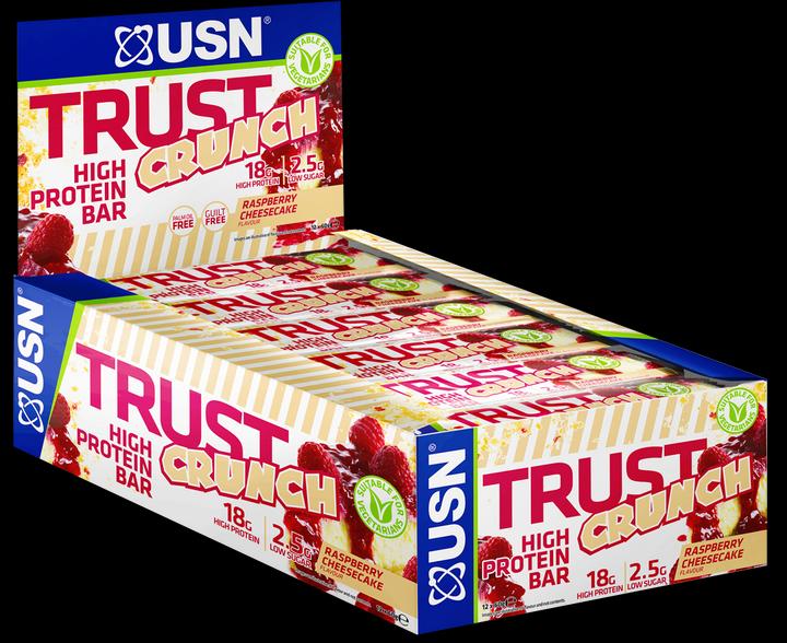 Produktbild USN Trust Crunch Bar (Himbeer, 1 Stk., 720 g)