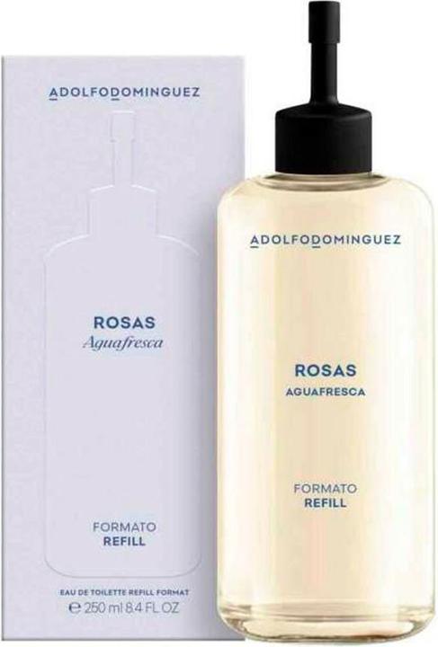 Image du produit Adolfo Dominguez Agua Fresca De Rosas Edt Spray Recharge 250ml (Eau de toilette, 250 ml)