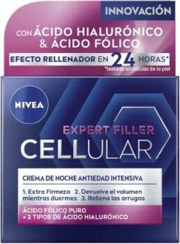 Image du produit NIVEA Crème Cellulaire de Remplissage Hialurónico et Fólico Noche 50ml (50 ml, Crème de nuit)