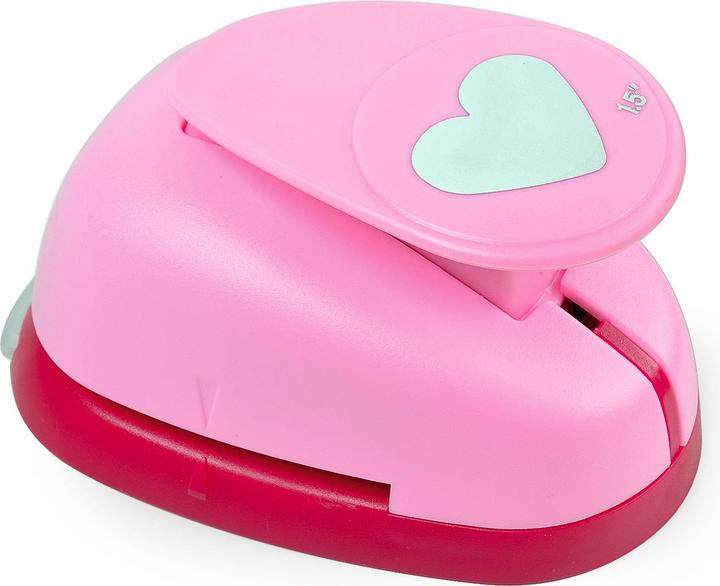 Actual product image Efco Motif punch "Heart", 7.5 cm