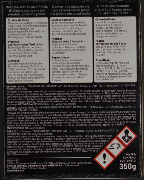 Produktbild Ideal / Eswacolor Alles in Einem (1 Waschgänge, Pulver)