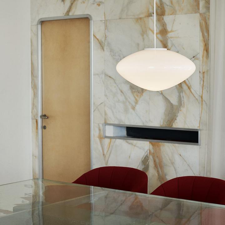 Actual product image &Tradition Mist pendant light AP15 Matt White (G9)