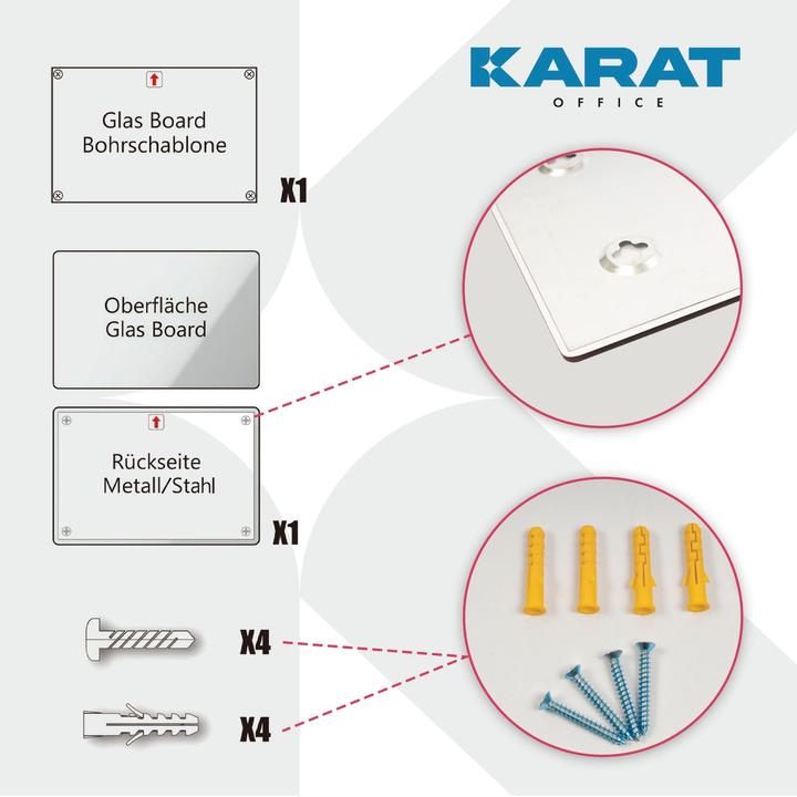Actual product image Karat Glasboard-Brush