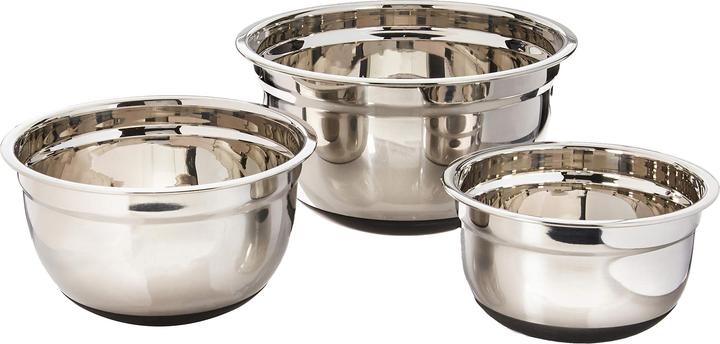Küchenprofi Rührschüssel-Set rutschfest 3-tlg. 16 cm, 20 cm und 24 cm (3 x)