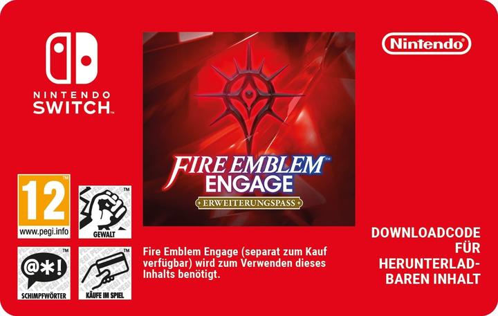 Actual product image Nintendo Fire Emblem Engage Expansion Pass Digital Code (Switch)