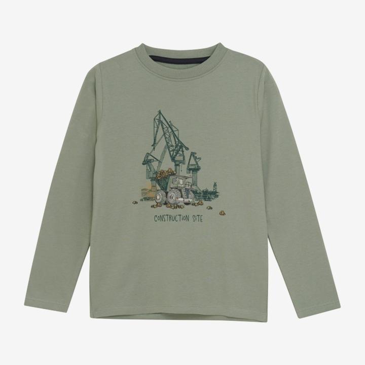 Minymo Shirt langarm Baustelle (98)