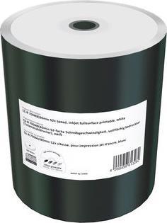 Actual product image MediaRange CD-R 700MB 80min 52x printable, pack of 100 in foil (100 x)