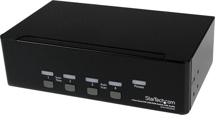 StarTech .com 4 Port Dual DVI USB KVM Switch