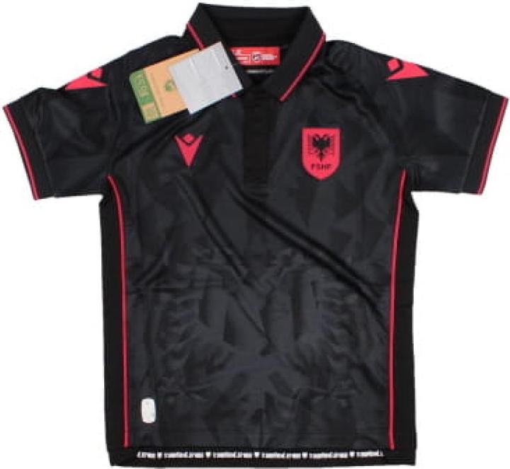 Actual product image Macron Albania Kids Third EM Jersey (146, 152, 158)