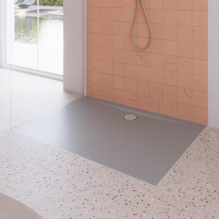 Actual product image Kaldewei Superplan Zero shower tile, 90x70cm, 35180001