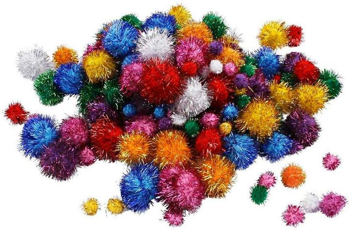 Image du produit Creativ Company Pompon multicolore, 300 g