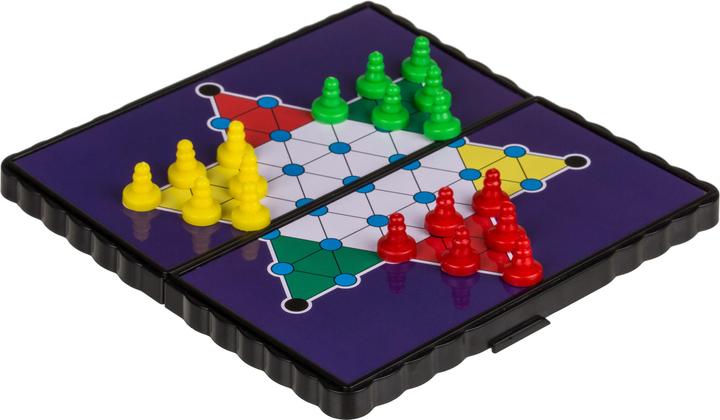 Actual product image Out of the blue Mini travel game magnetic Halma