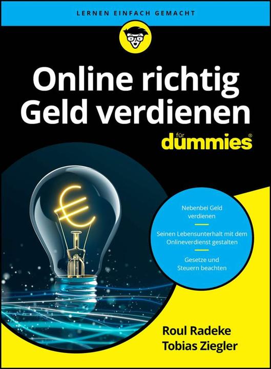 Produktbild Online richtig Geld verdienen für Dummies (Deutsch, Roul Radeke, Tobias Ziegler, 2024)