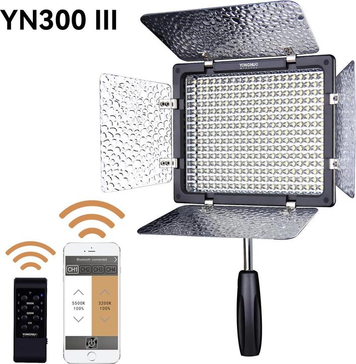 Immagine prodotto Yongnuo YN-300III (Videocamera, Luce studio)