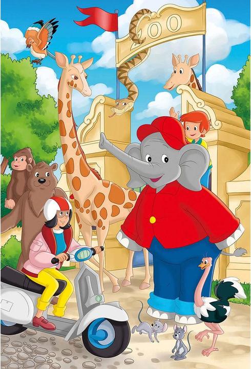 Produktbild Schmidt Spiele Benjamin Blümchen, Im Zoo (24 Teile)