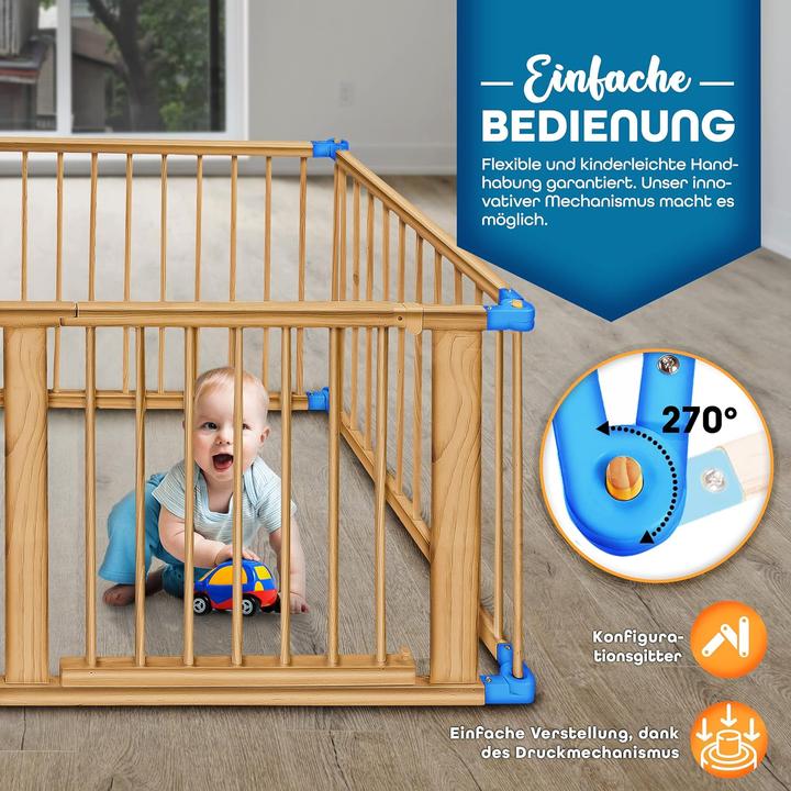 Produktbild Kiduku Laufgitter (720 cm, Kiefer)