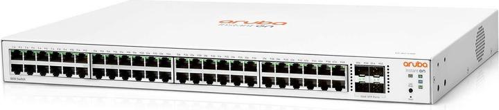 Image du produit HPE E Aruba Instant On 1830 Switch 4 ports SFP, 1U, Layer 2, Plug and Play, DOS, Mobile App, Web (52 Ports)