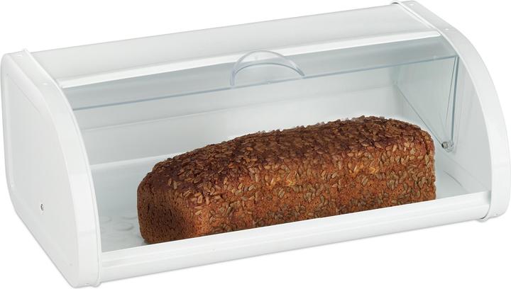 Actual product image Relaxdays Bread Bin, Rolling Lid