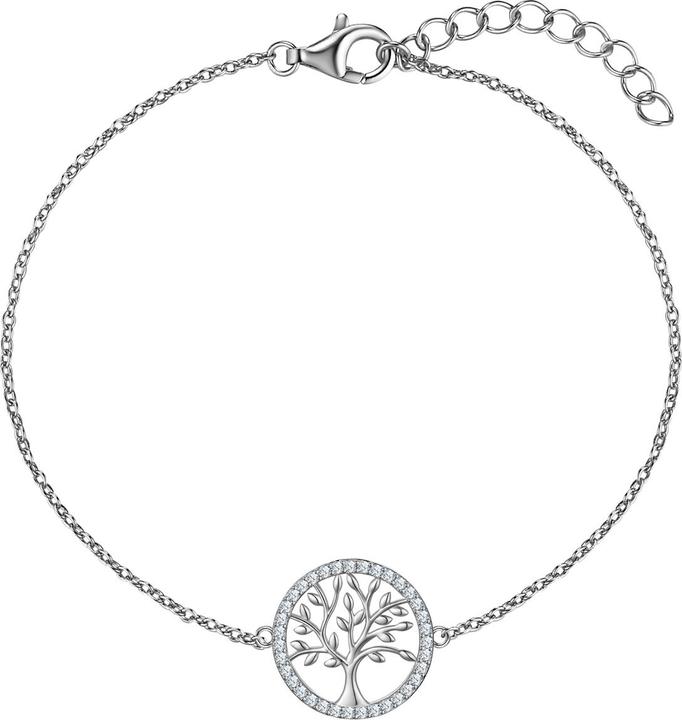 Produktbild Rafaela Donata Damen Armband Lebensbaum Sterling Silber - 35524 (17 cm, Sterling Silber)