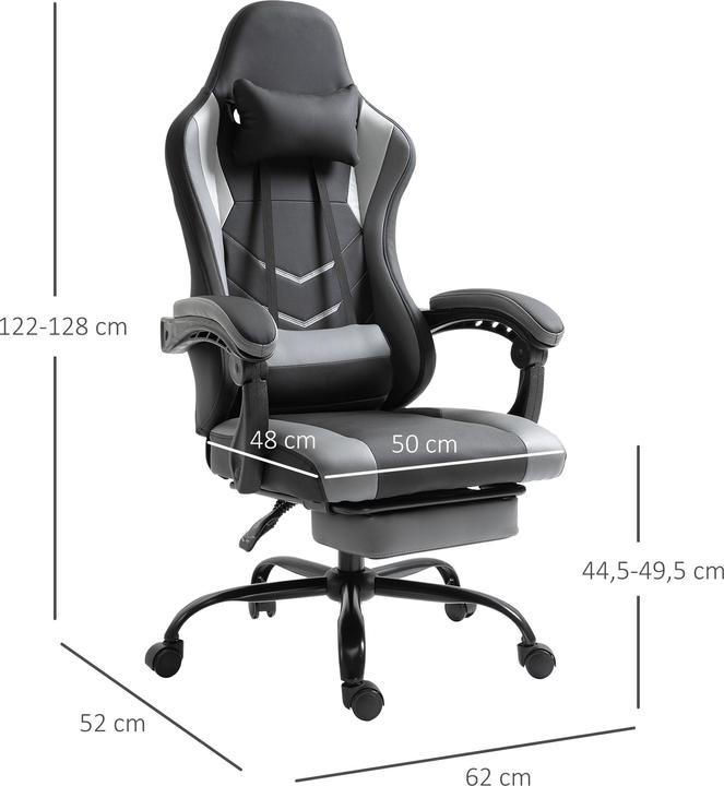 Immagine prodotto Vinsetto Sedia da gioco ergonomica