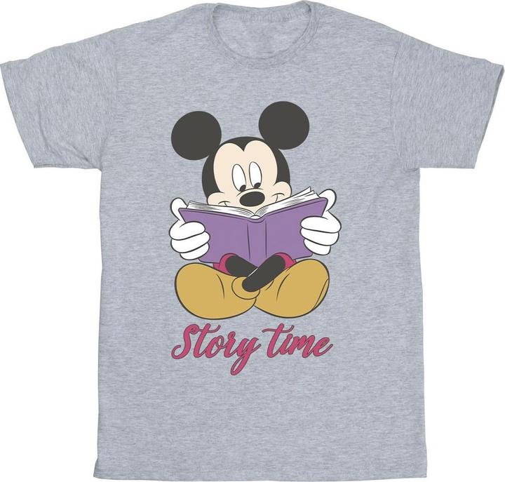 Actual product image Disney Mens Mickey Mouse Story Time T-Shirt (XL)
