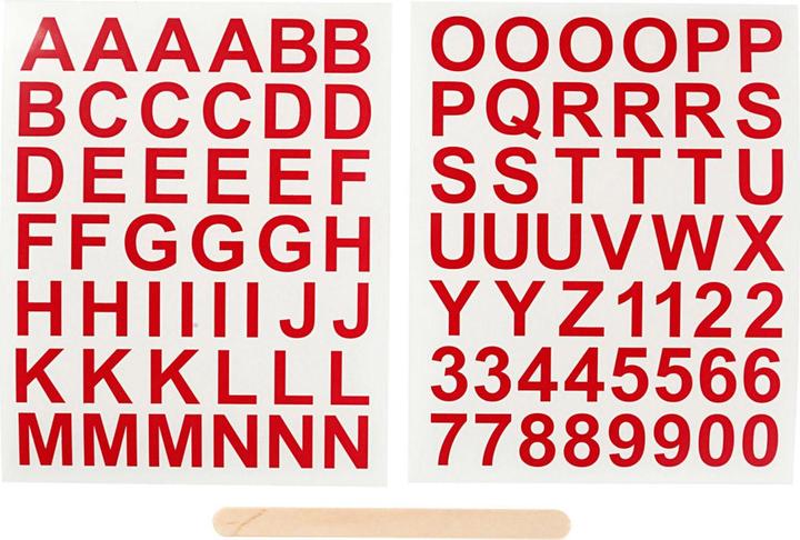 Image du produit Creativ Company Rub-on lettres et chiffres