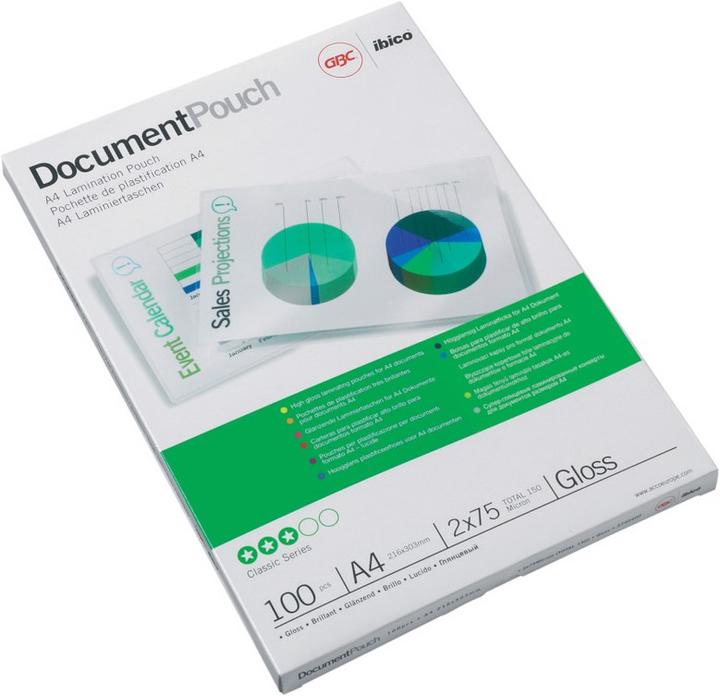 Actual product image GBC Laminating foil (A4, 100 Piece, 100 µm)
