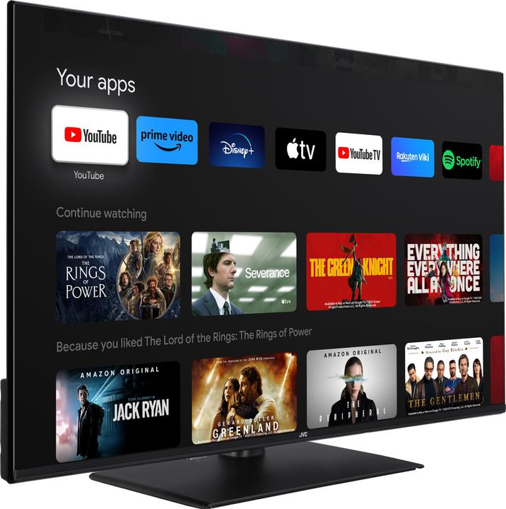 Actual product image JVC LT-50VUQ3455 LED-TV UHD QLED TIVO (50", QLED, 4K, 2024)