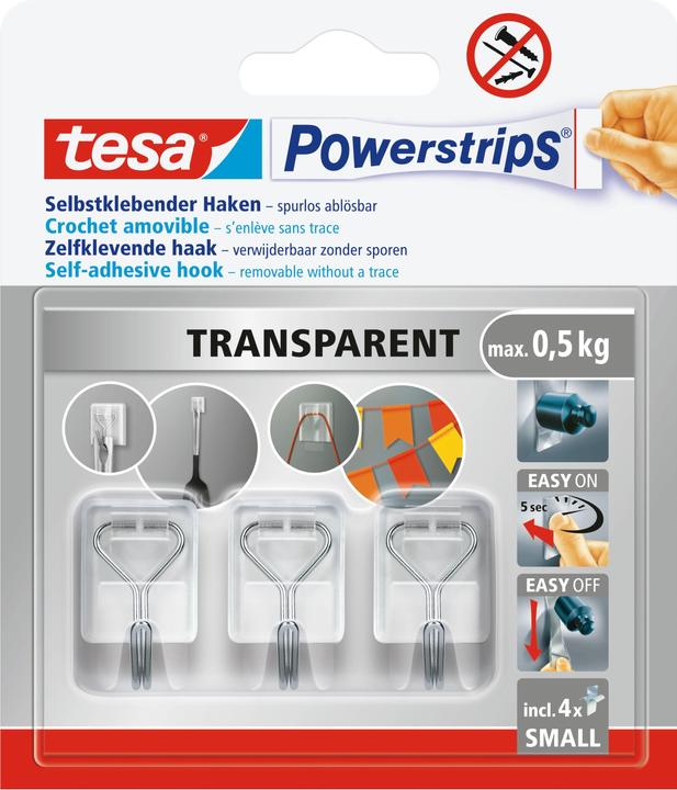 tesa Powerstrips adhesive hooks Small