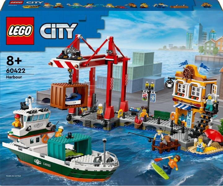 Immagine prodotto LEGO 60422 Porto con nave da carico (60422, LEGO City)