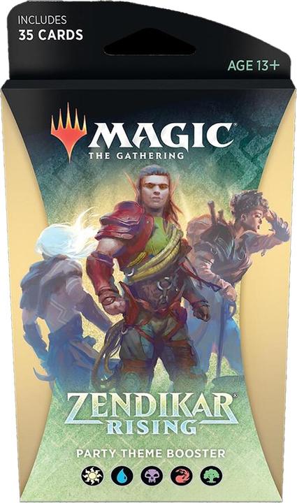 Actual product image Magic the Gathering Theme Booster Zendikar Rising: Green - - EN (English, Booster Pack)