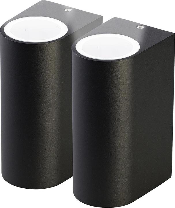 Immagine prodotto Lunartec Set di 2 applique LED rotonde (GU10, IP44)