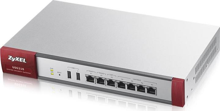 Actual product image Zyxel USG210 incl. 1 year service bundle