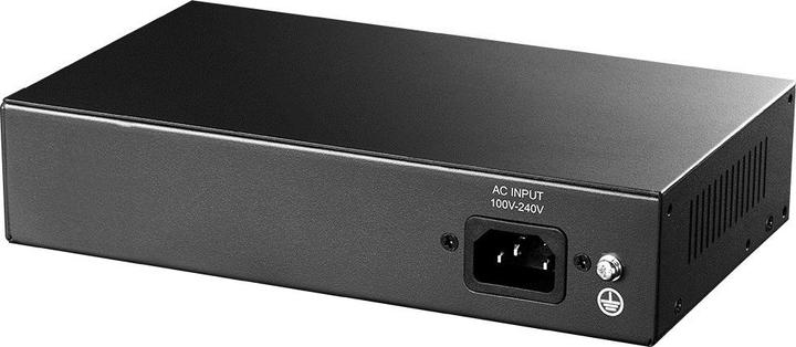 Actual product image Cudy FS1006P network switch Fast Ethernet (10/100) Power over Ethernet (PoE) Black (6 Ports)