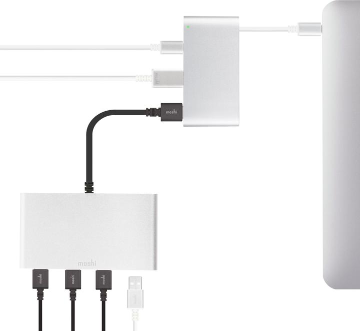 Immagine prodotto Moshi Adattatore video esterno (USB-C, HDMI, USB 3.0, 5.40 cm)