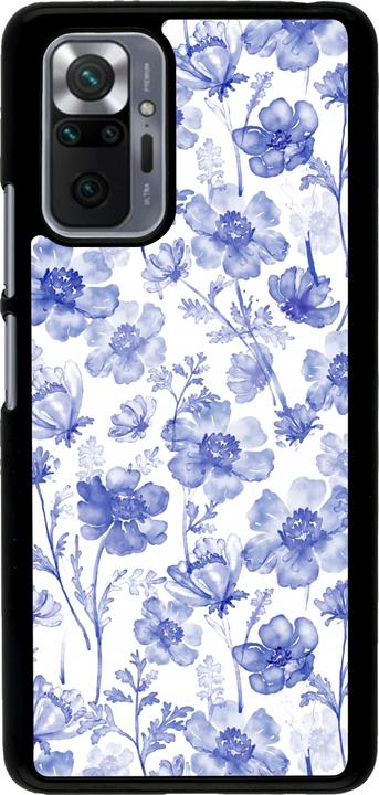 Image du produit PhoneLook Coque Spring 23 watercolor blue flowers (Xiaomi Redmi Note 10 Pro)