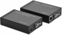 Actual product image Digitus VGA-UTP Extender 300m Transmitter/Receiver Kit 1920x1200 incl. power supply unit (Multi-monitor)