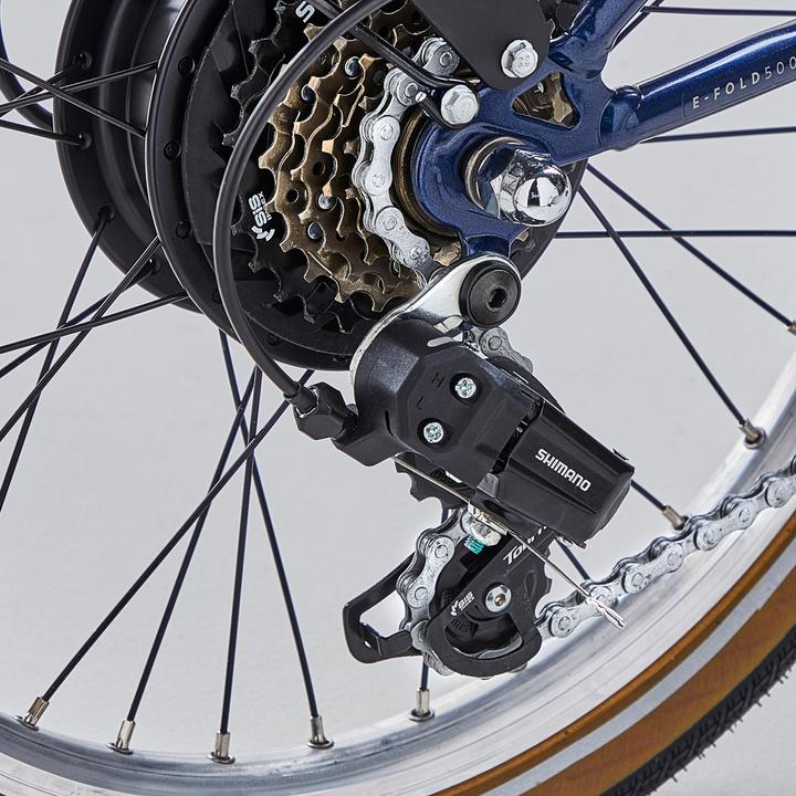 Actual product image Btwin E Fold 500