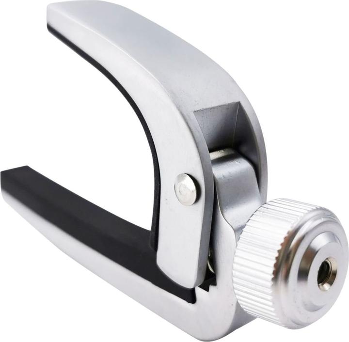Immagine prodotto Mozo Capotasto in metallo per chitarra, color argento (Capo)