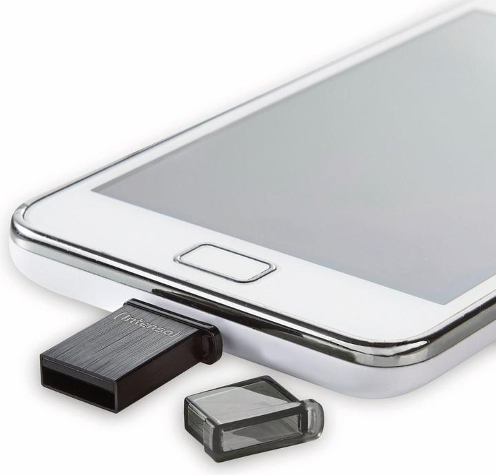 Actual product image Intenso Mini Mobile Line (8 GB, USB-A, Micro USB, USB 2.0)