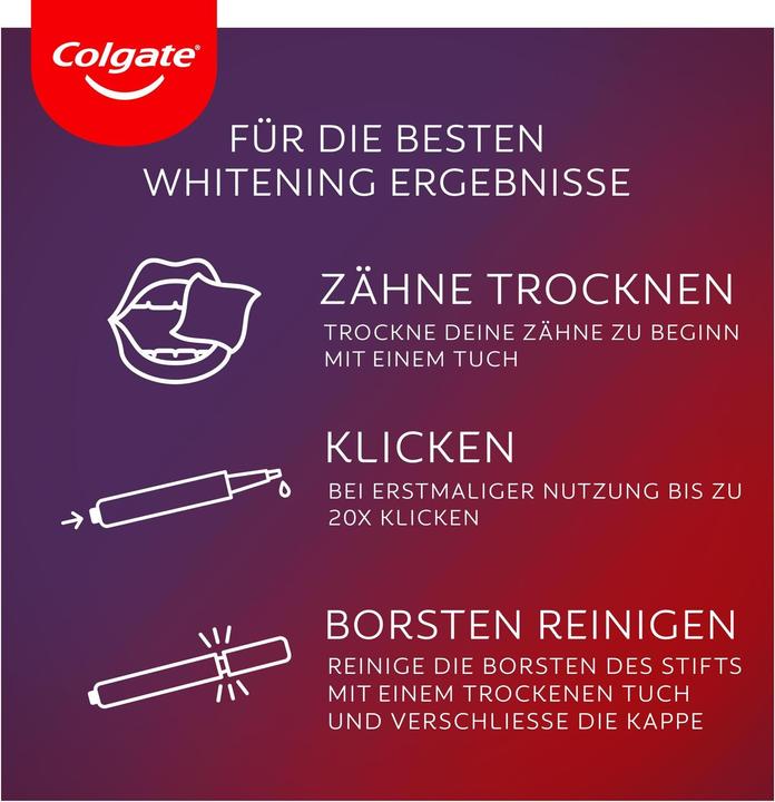 Produktbild Colgate Overnight (2.50 ml, Stift/Pen)