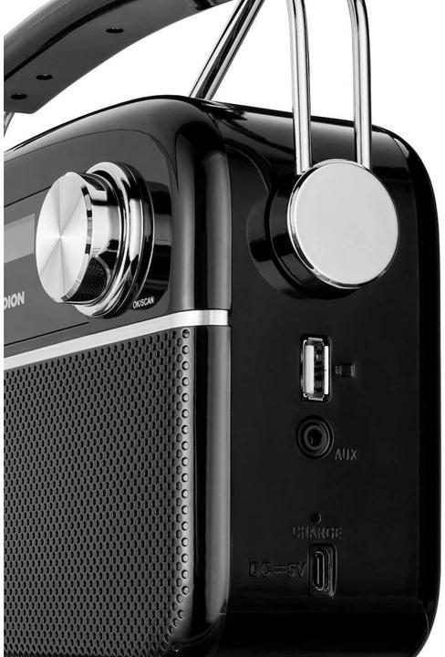 Image du produit Medion DAB+ Radio LIFE E66809 Noir (DAB+ DAB, FM, VHF, PLL, Bluetooth)