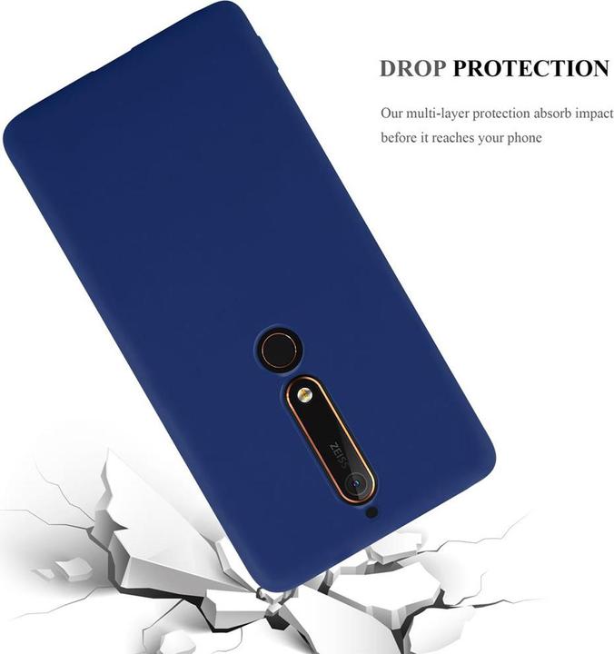 Actual product image Cadorabo TPU Candy Cover (Nokia 6.1, Nokia X6 2018)