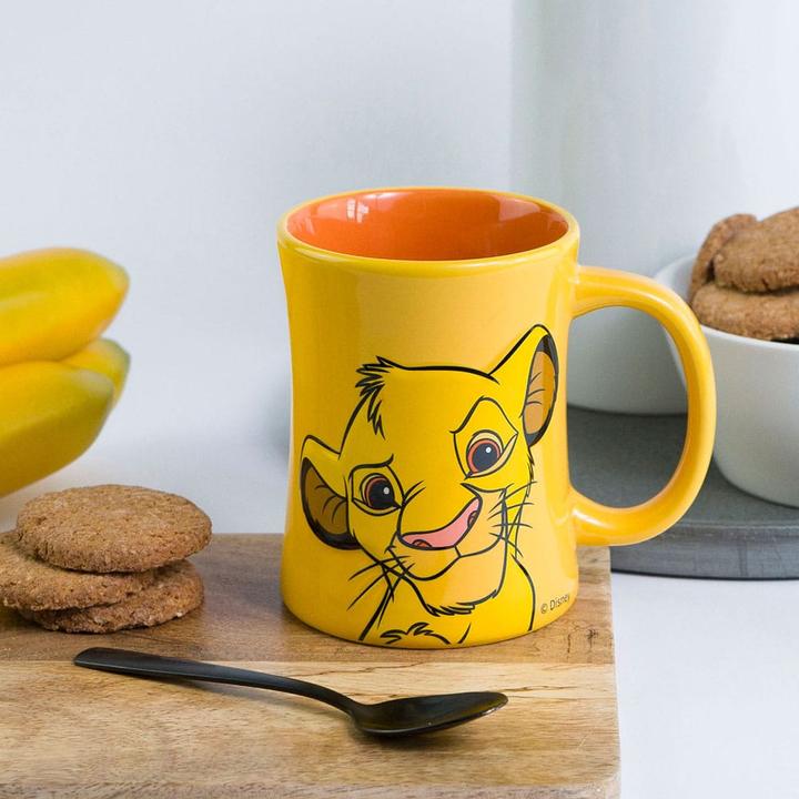 Actual product image Geda Labels Disney Der König der Löwen 3D Relief Tasse Simba 360 ml (360 ml, 1 x)